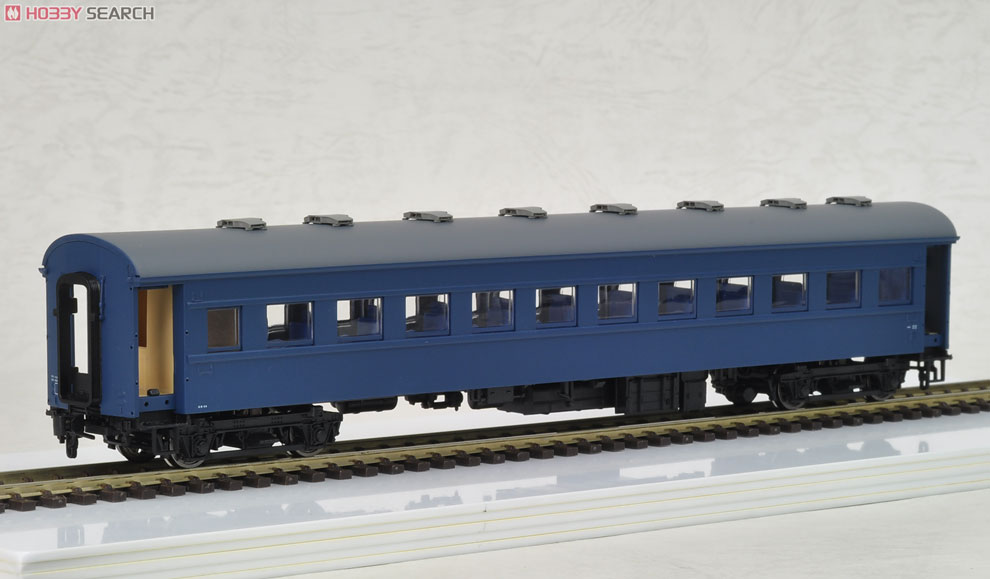 1/80(HO) OHA35 (Kinoko End Panel, Upholstered Roof Version) (J.N.R. Blue #15) (Completed) (Model Train) Item picture2