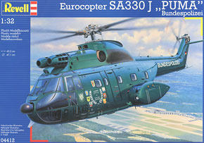 SA330 Puma `ブンデ警察` (プラモデル)