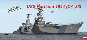 米海軍 ポートランド級重巡洋艦 CA-33 ポートランド1944 (プラモデル)