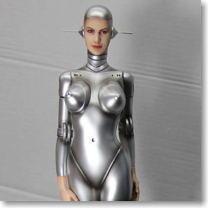 Fantasy Figure Gallery Sexy Robot 002 Human Face (Hajime Sorayama) (PVC Figure)