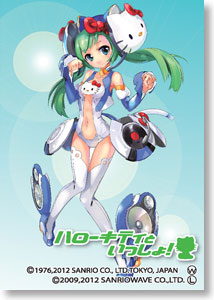 もえ☆スリーブ Vol.83 ハローキティといっしょ！ ネオン・ウィー by ZECO (カードスリーブ)