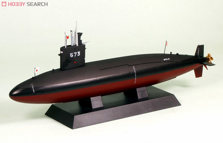 海上自衛隊潜水艦 SS-573 ゆうしお (プラモデル) 商品画像1