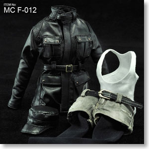 MC Toys 1/6 ライダー ジャケットスーツ セット 女性用 F-012 (ドール)
