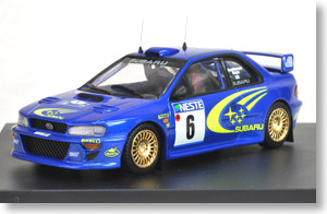 スバル インプレッサ WRC 1999年1000湖ラリー優勝 #6 (ミニカー)