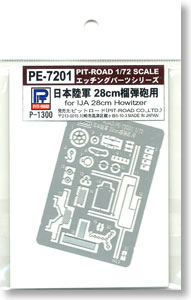 Photo-Etched for IJA 28cm Howitzer (Plastic model)