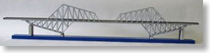 (仮想) GB鉄橋 (Nゲージサイズ・単線) (組み立てキット) (鉄道模型)