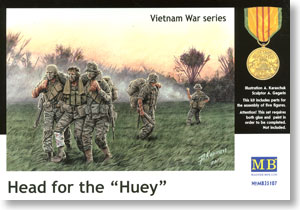 US Navy SEALS Injured Soldier Vietnam War (5figures) (Plastic model)