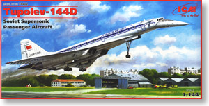 Tupolev-144-D (Plastic model)