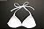 1/1 Real Version Anime Type Triangle cup brassiere (Pure White) (Fashion Doll) Item picture1