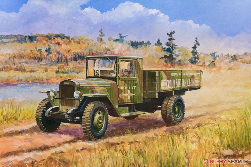 ZIS-5V ソビエト輸送トラック (プラモデル) その他の画像1