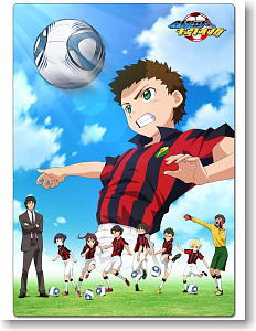 Ginga e Kickoff!! Clear Sheet A (Anime Toy)