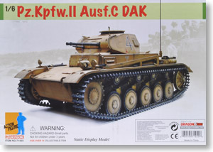 WW.IIドイツ軍 II号戦車C型 DAK (完成品AFV) パッケージ1