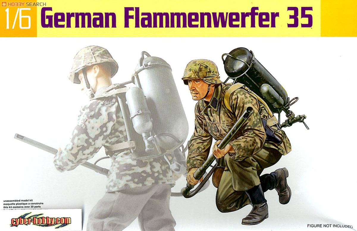 WW.II German Army M35 Flamethrower (Plastic model) Package1