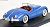 ジャガー XK140 ロードスター 1957 (ブルー) (ミニカー) 商品画像4