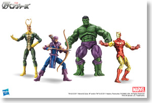 The Avengers - Hasbro Action Figure Series: 3.75 Inch Comic Collection Set 1