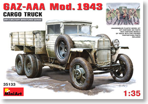 GAZ-AAA Mod. 1943 Cargo Truck (Plastic model)