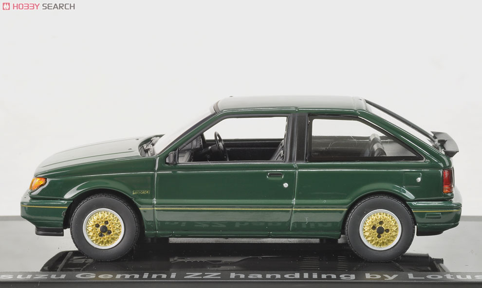 いすゞ ジェミニ ZZ 1600 DOHC ハンドリング・バイ・ロータス 1988 (ブリティッシュグリーン) (ミニカー) 商品画像2