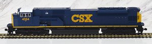 (HO) EMD SD80MAC CSX Dark Future #4594 (Navy Blue/Yellow) (Model Train)