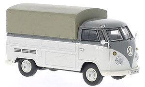 VW T1 Covered Pickup (Grey) (Diecast Car)