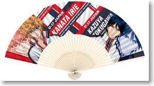 New The Prince of Tennis Folding Fan Tokugawa Kazuya & Irie Kanata (Anime Toy)