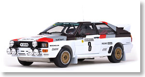 アウディー クアトロ A1 #8 S.Blomqvist/B.Cederberg Rallye Monte-Carlo 1983 (ミニカー)