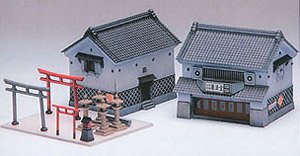 Godown and Storehouse (Unassembled Kit) (Model Train)