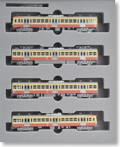 Seibu Series 101 (Aka-Den)  (4-Car Set) (Model Train)