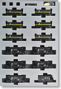 【特別企画品】 伯備線 石灰輸送貨物列車 (12両セット) (鉄道模型)