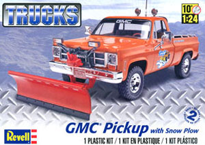 GMC ピックアップ w/スノウプラウ (プラモデル)