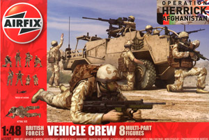 British Vehicle Crew (Afghanistan) (Plastic model)