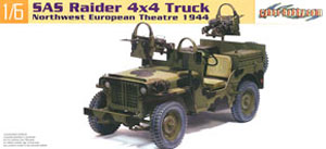 WW.II イギリス軍 SAS 4x4 小型軍用車 北西ヨーロッパ (プラモデル)