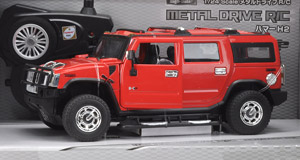 Metal Drive RC Hummer H2 (Red) (RC Model)