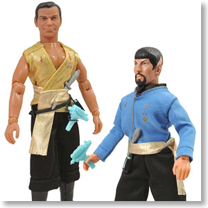 Star Trek / Star Trek Mirror Universe Action Figure Kirk & Spock Asst 2 pieces