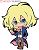 Phi Brain Rubber Strap Freecell (Anime Toy) Item picture1