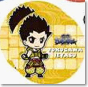 Sengoku Basara Coaster Set Tokugawa Ieyasu (Anime Toy)