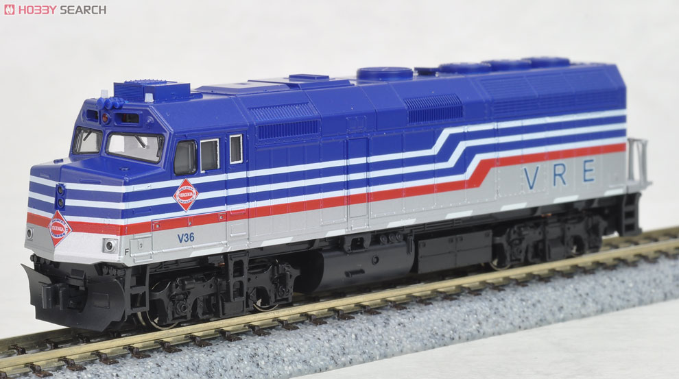 EMD F40PH バージニアレールウェイエクスプレス (VRE) (青/銀) No.V36 ★外国形モデル (鉄道模型) 商品画像2