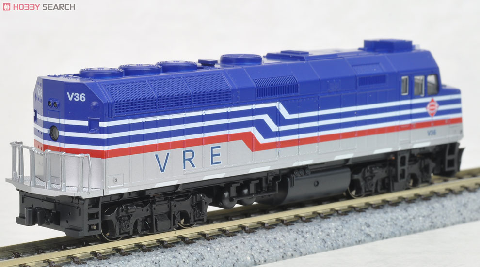 EMD F40PH バージニアレールウェイエクスプレス (VRE) (青/銀) No.V36 ★外国形モデル (鉄道模型) 商品画像3
