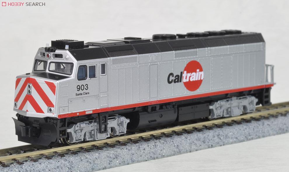 EMD F40PH カルトレイン (Caltrain) (灰/赤) No.903 ★外国形モデル (鉄道模型) 商品画像3