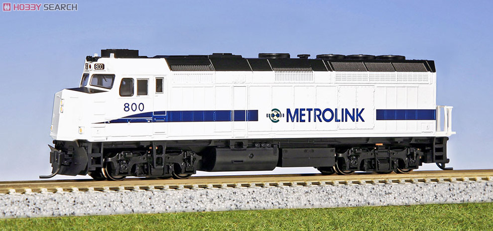 EMD F40PH メトロリンク (Metrolink) (白/紺) No.800 ★外国形モデル (鉄道模型) 商品画像1