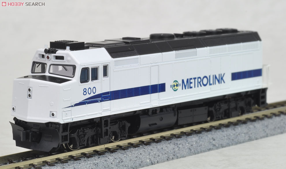 EMD F40PH メトロリンク (Metrolink) (白/紺) No.800 ★外国形モデル (鉄道模型) 商品画像3