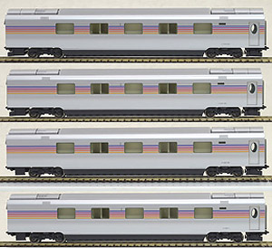 16番(HO) JR E26系 特急寝台客車 (カシオペア) (増結B・4両セット) (鉄道模型)