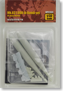 Mk.83 1000 lb Bomb for US Navy (2pcs.) (Plastic model)