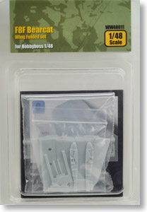 F8F Bearcat Wing Folded Set (for Hobbyboss 1/48) (Plastic model)