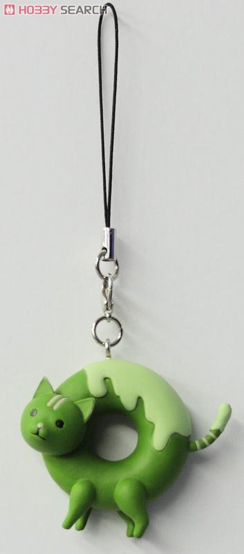 おかしなストラップ 抹茶どーにゃつ (キャラクターグッズ) 商品画像1