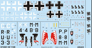 Bf110E Decal