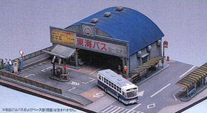 Bus Operation Office (Unassembled Kit) (Model Train)