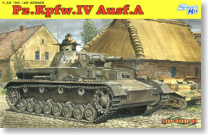 WWII German Sd.Kfz161 Panzer IV Ausf.A (Plastic model)