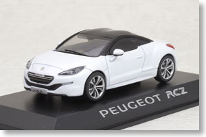 プジョー RCZ 2013 ホワイト (ミニカー)