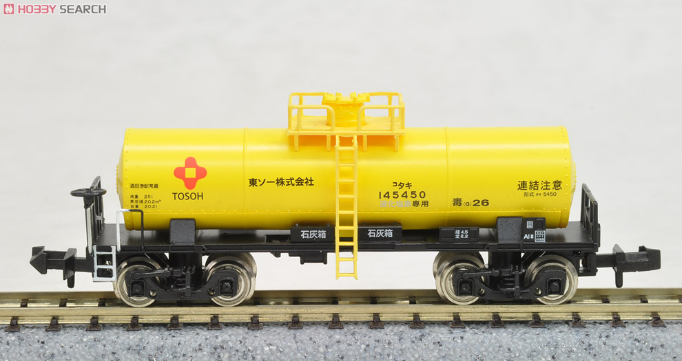 タキ5450/タキ7750 東ソー (2両セット) (鉄道模型) 商品画像1