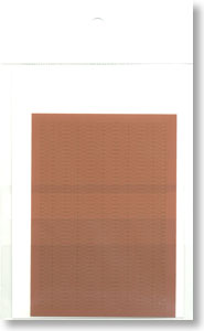 Curtain Parts B (Full Opened) (Brown/120 Windows) (Model Train)